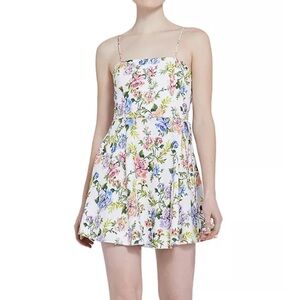 Alice and Olivia Floral Mini Dress